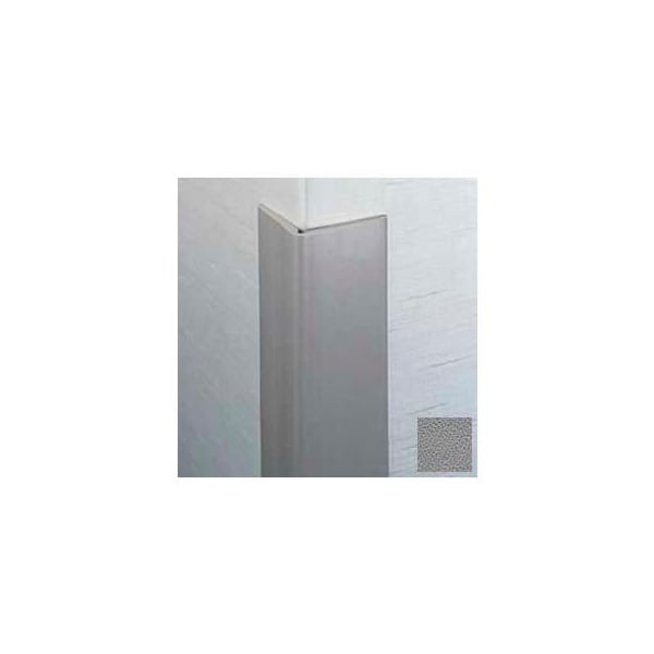 Pawling Flexible Vinyl Corner Guard, 2-1/2" Wings, 3/16" Radius, 4'H, Gray, Heavy Duty Flexible Vinyl CG-3-4-5 - main